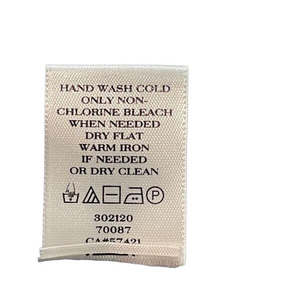 Ann Taylor Navy Blue 3/4 Length Shirt - Picture 6 of 6